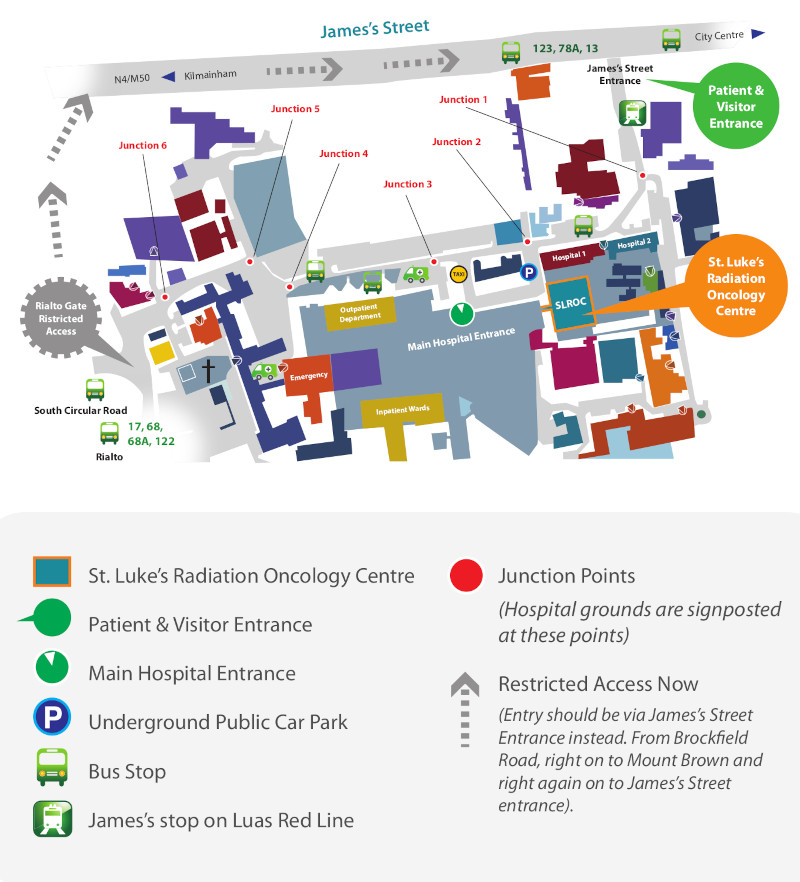 SLRON location at St James's Hospital